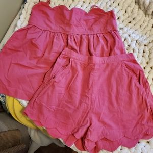 Free People Scallop Set